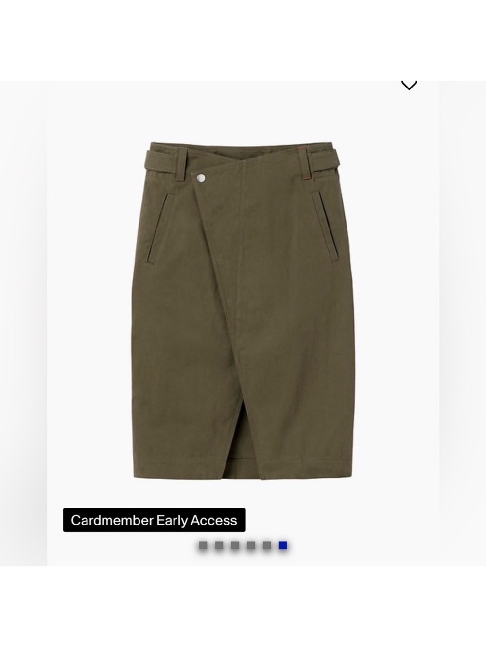 Gap x Victoria Beckham Cargo Skirt. Fully sold out !
